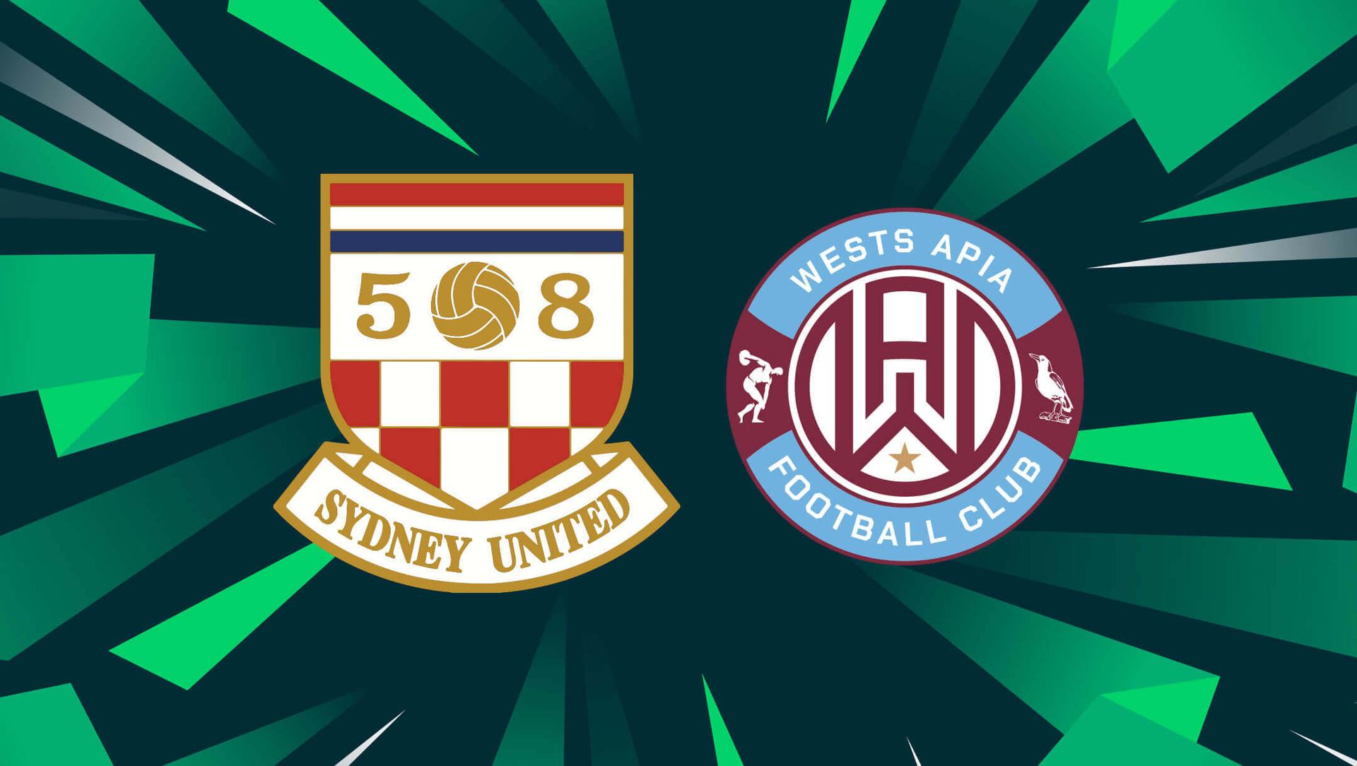 Sydney United 58 FC vs Wests APIA