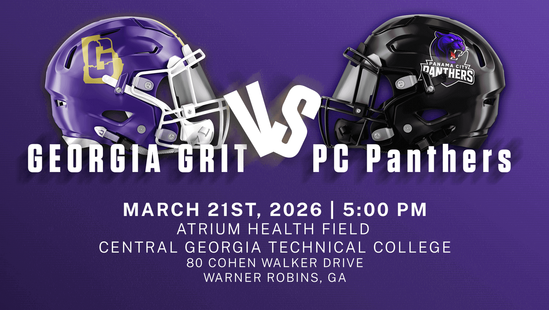 Georgia Grit Vs Panama City Panthers