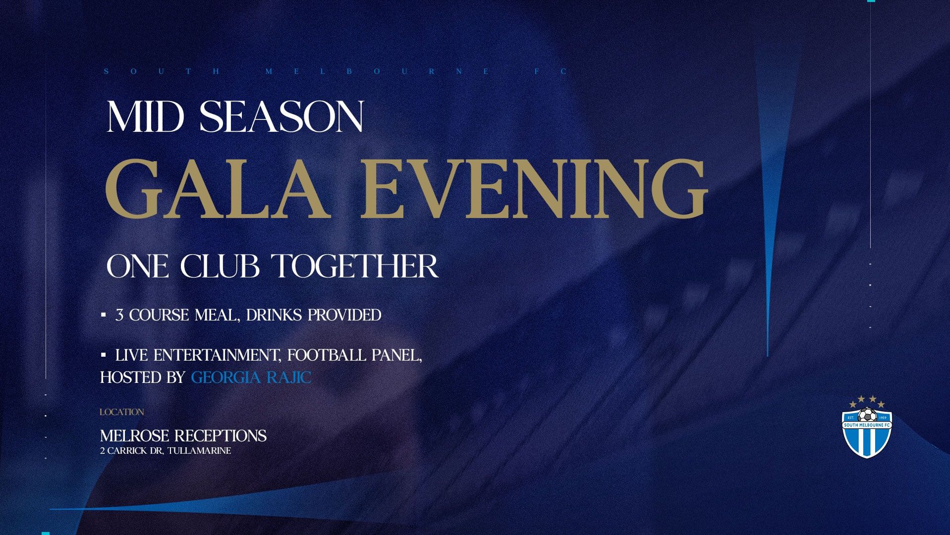 South Melbourne Mid Season Gala