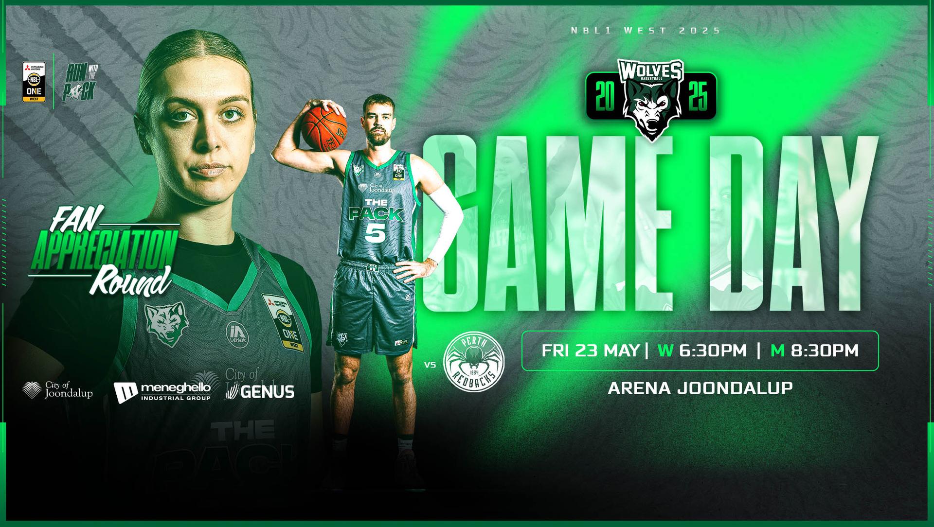 Fan Appreciation Round Wolves vs Redbacks Fan Appreciation Round Wolves vs Redbacks