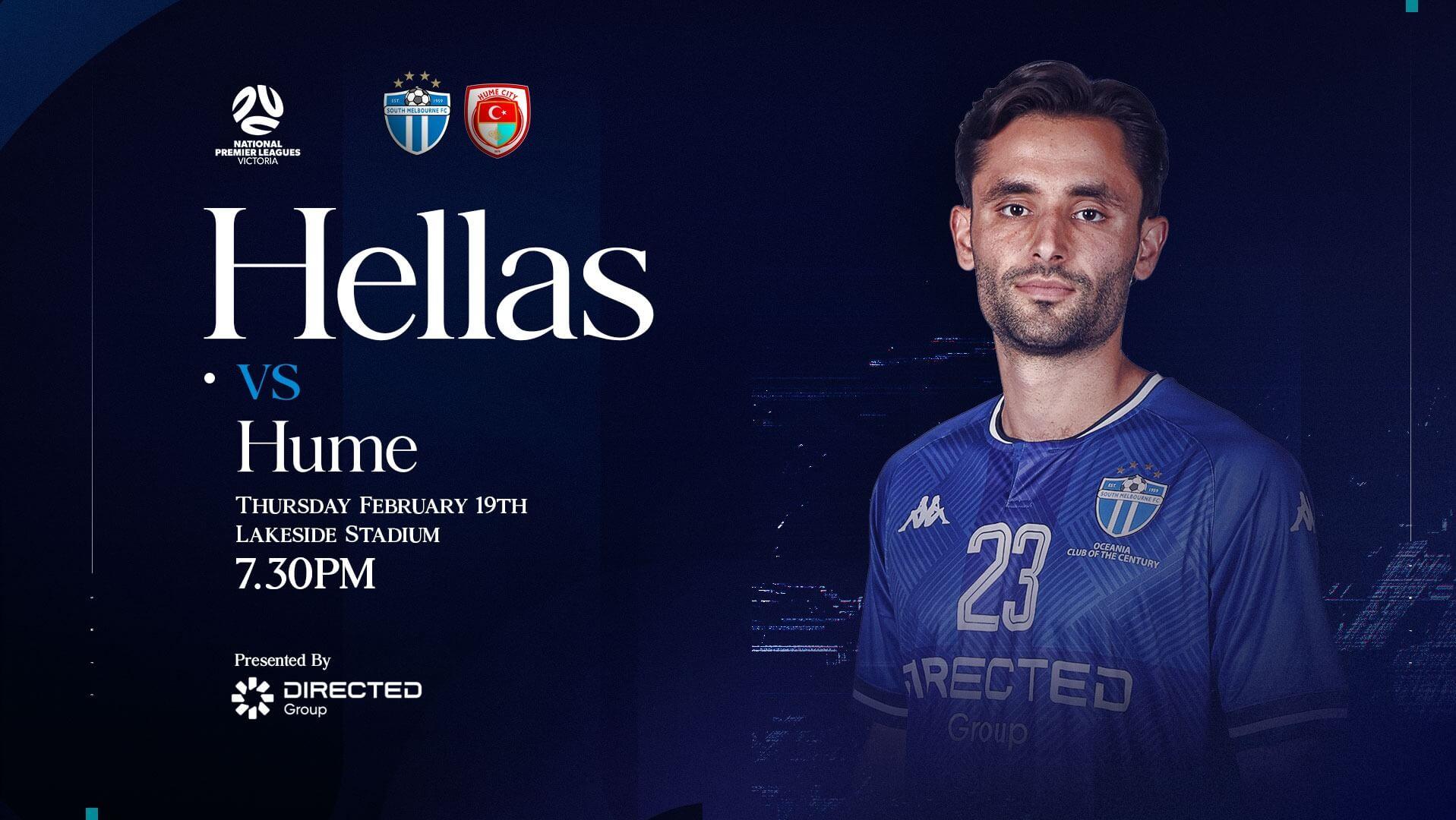 South Melbourne FC V Hume City South Melbourne FC V Hume City