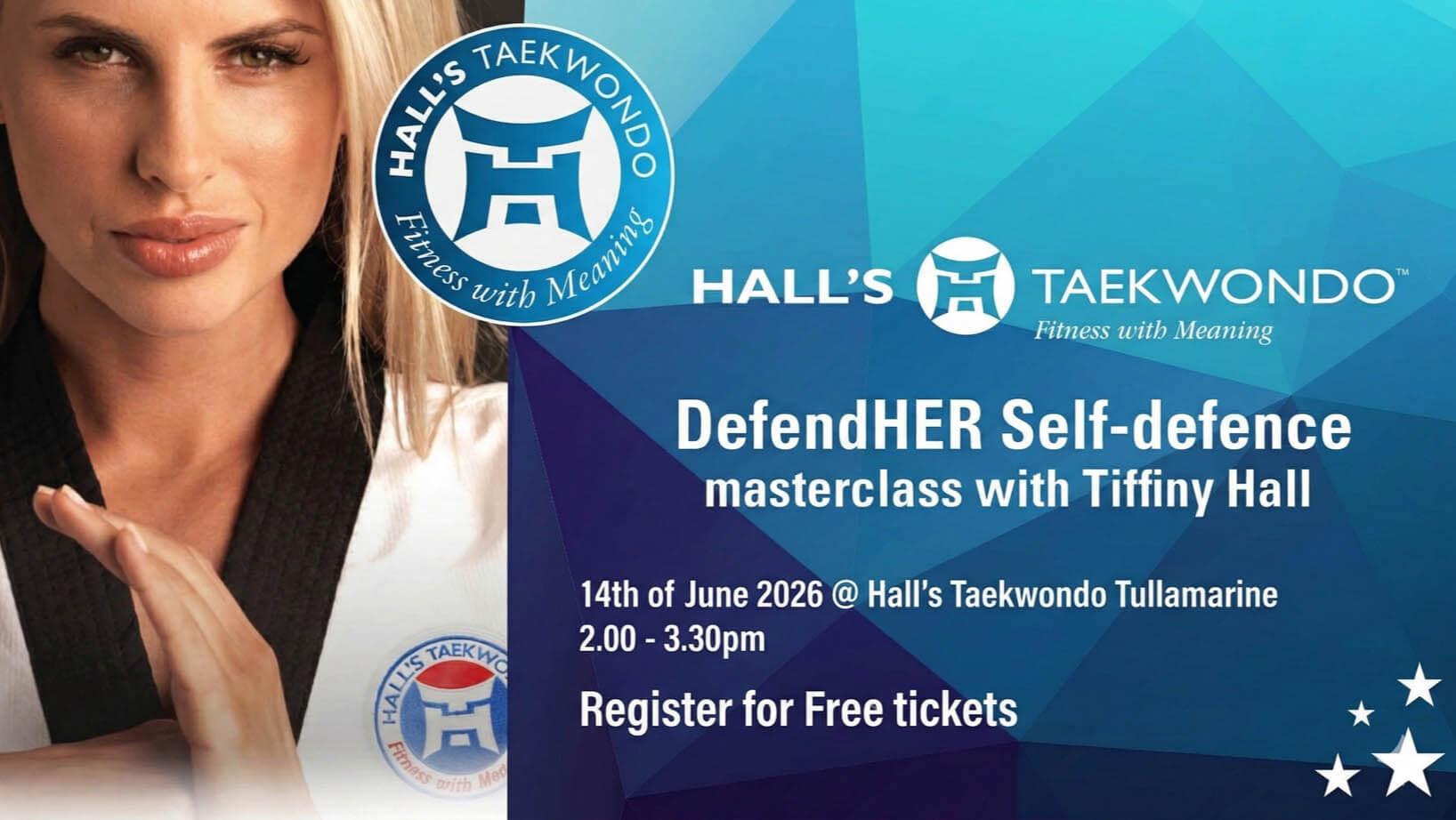 DefendHER FREE Self-defence with Tiffiny Hall #gohalls DefendHER FREE Self-defence with Tiffiny Hall #gohalls